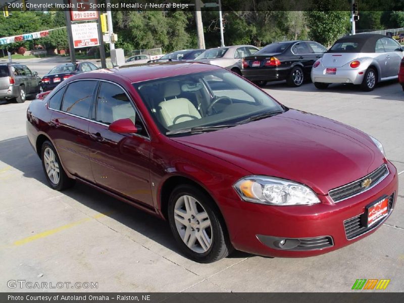 Sport Red Metallic / Neutral Beige 2006 Chevrolet Impala LT