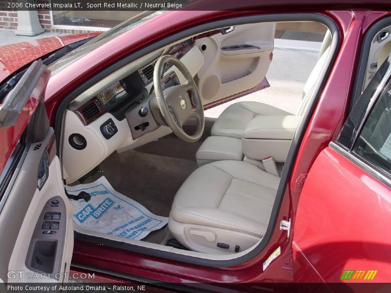 Sport Red Metallic / Neutral Beige 2006 Chevrolet Impala LT