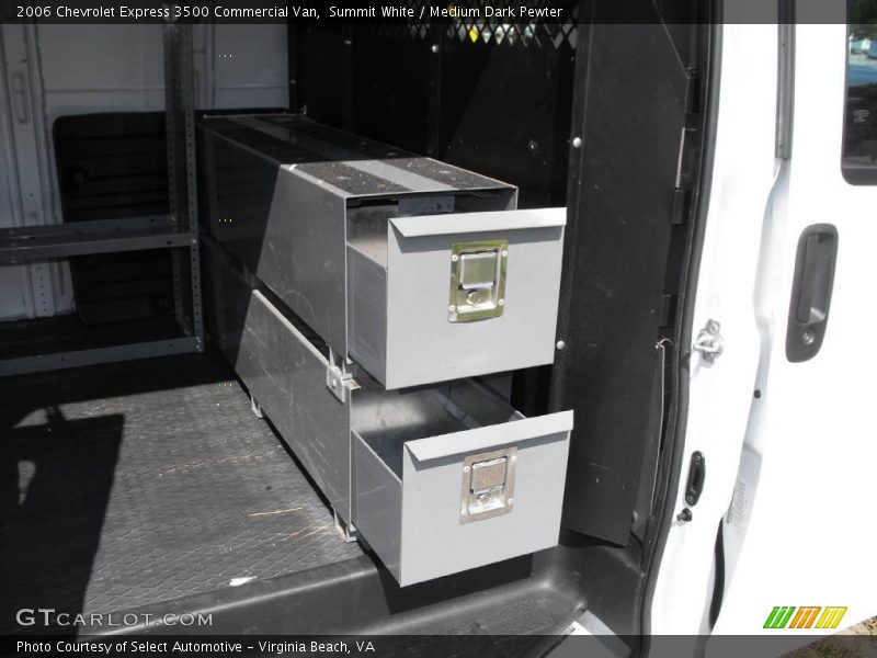 Summit White / Medium Dark Pewter 2006 Chevrolet Express 3500 Commercial Van