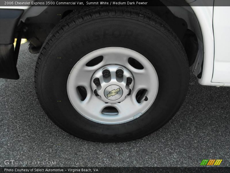 Summit White / Medium Dark Pewter 2006 Chevrolet Express 3500 Commercial Van