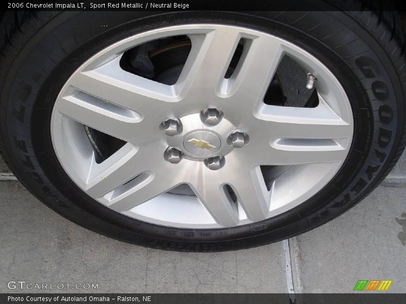 Sport Red Metallic / Neutral Beige 2006 Chevrolet Impala LT