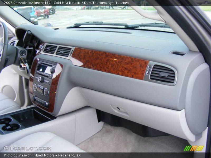 Gold Mist Metallic / Dark Titanium/Light Titanium 2007 Chevrolet Avalanche LTZ