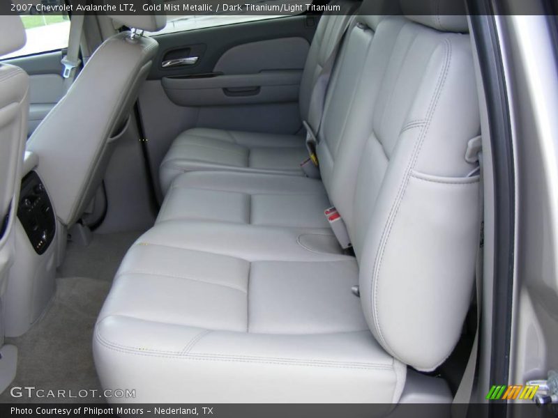 Gold Mist Metallic / Dark Titanium/Light Titanium 2007 Chevrolet Avalanche LTZ