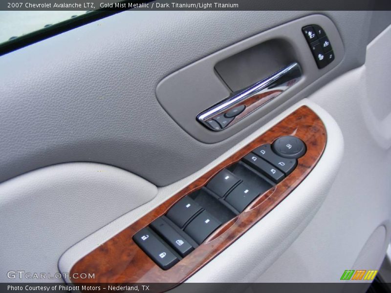 Gold Mist Metallic / Dark Titanium/Light Titanium 2007 Chevrolet Avalanche LTZ