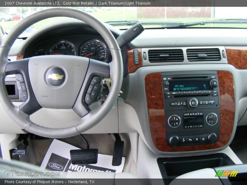 Gold Mist Metallic / Dark Titanium/Light Titanium 2007 Chevrolet Avalanche LTZ