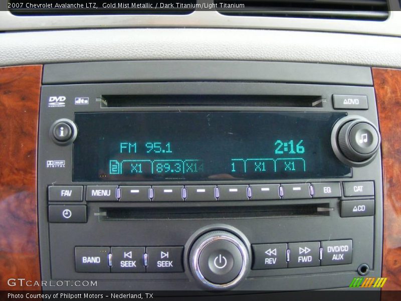 Gold Mist Metallic / Dark Titanium/Light Titanium 2007 Chevrolet Avalanche LTZ