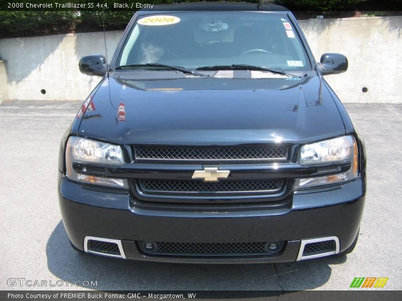 Black / Ebony 2008 Chevrolet TrailBlazer SS 4x4