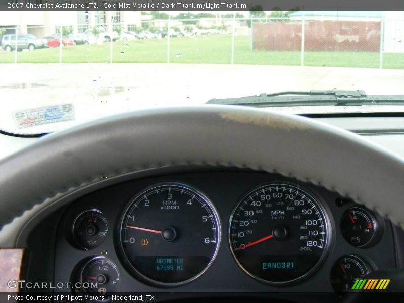 Gold Mist Metallic / Dark Titanium/Light Titanium 2007 Chevrolet Avalanche LTZ