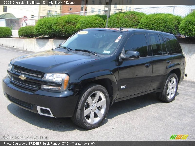Black / Ebony 2008 Chevrolet TrailBlazer SS 4x4