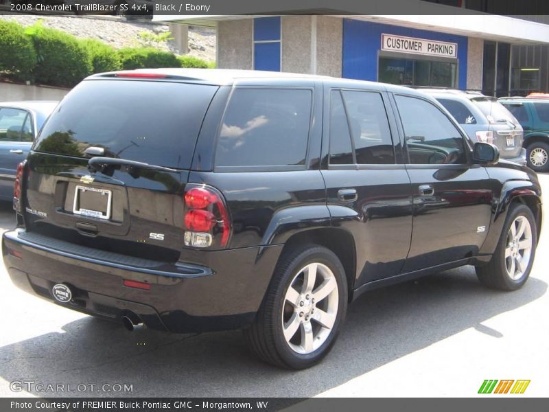 Black / Ebony 2008 Chevrolet TrailBlazer SS 4x4