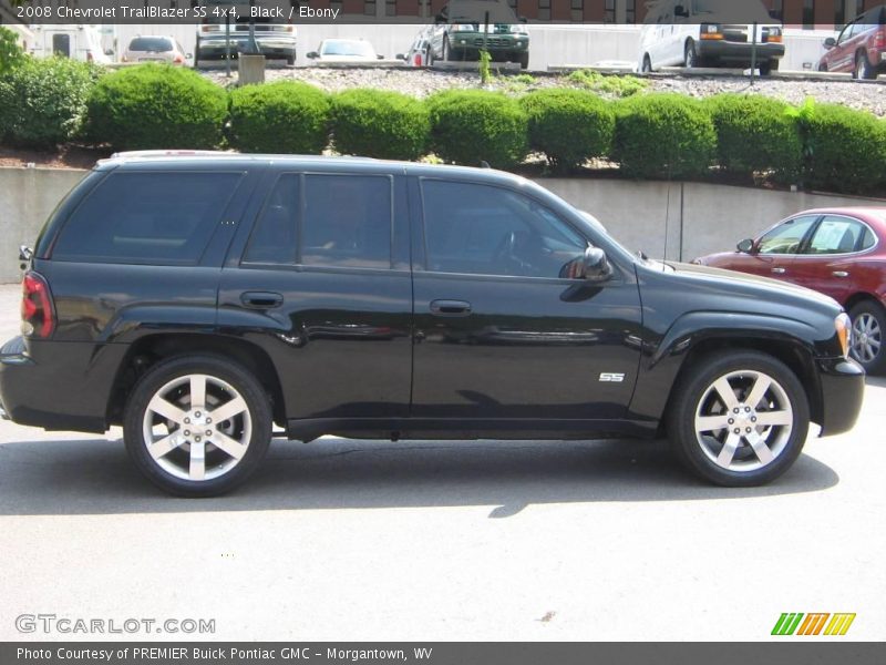 Black / Ebony 2008 Chevrolet TrailBlazer SS 4x4