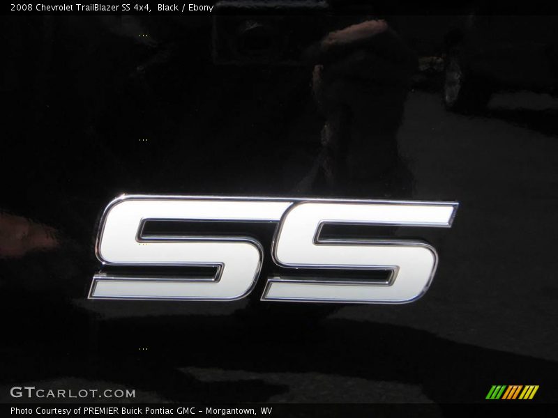 Black / Ebony 2008 Chevrolet TrailBlazer SS 4x4