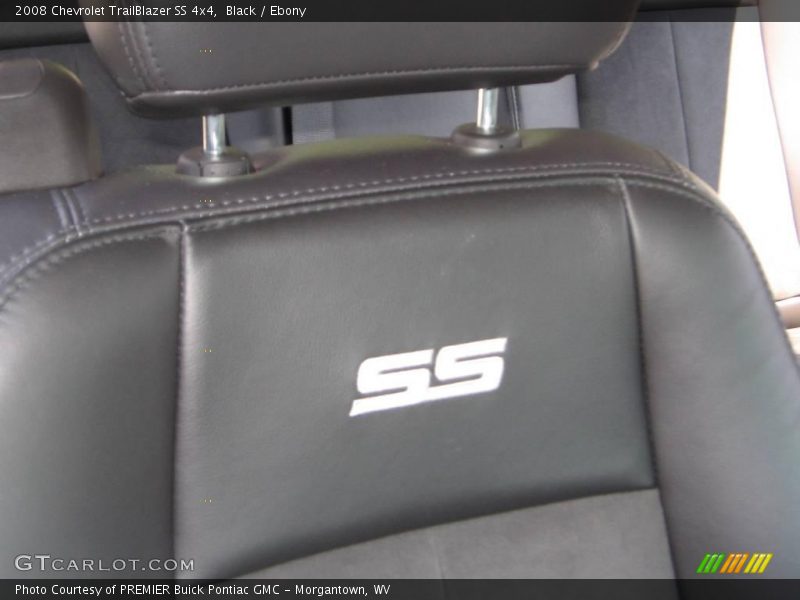 Black / Ebony 2008 Chevrolet TrailBlazer SS 4x4