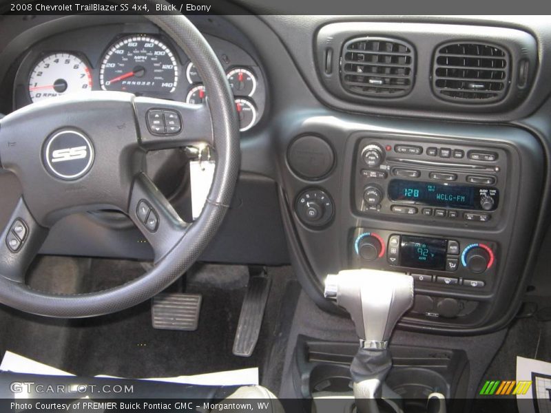 Black / Ebony 2008 Chevrolet TrailBlazer SS 4x4
