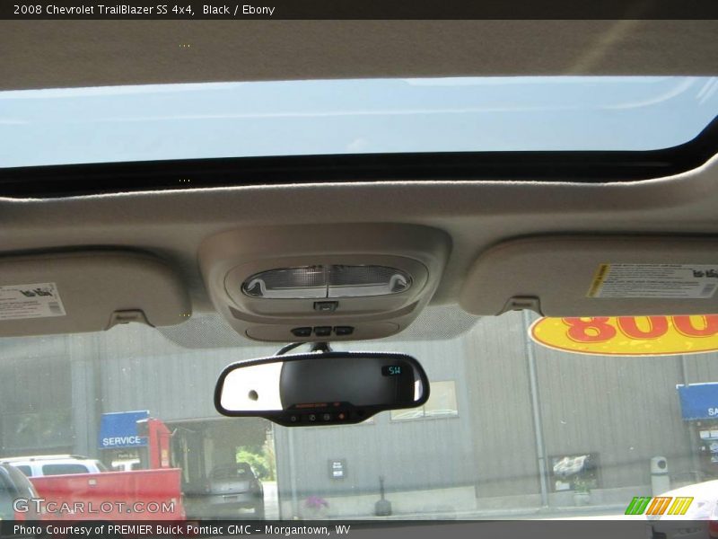 Black / Ebony 2008 Chevrolet TrailBlazer SS 4x4