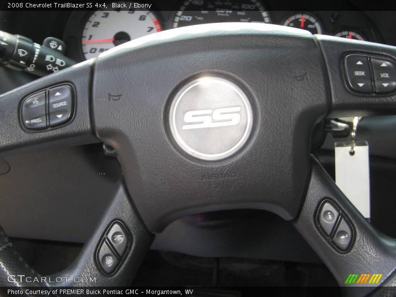 Black / Ebony 2008 Chevrolet TrailBlazer SS 4x4