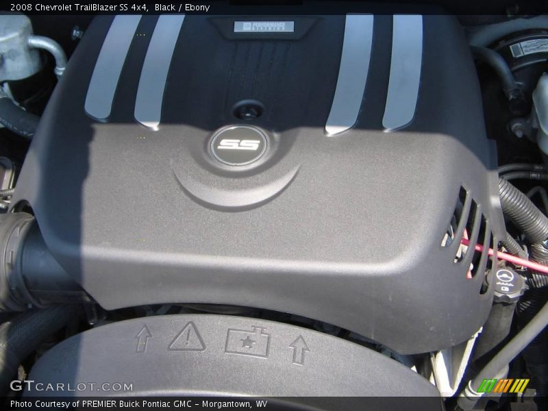 Black / Ebony 2008 Chevrolet TrailBlazer SS 4x4