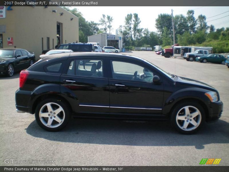 Black / Pastel Slate Gray/Red 2007 Dodge Caliber R/T