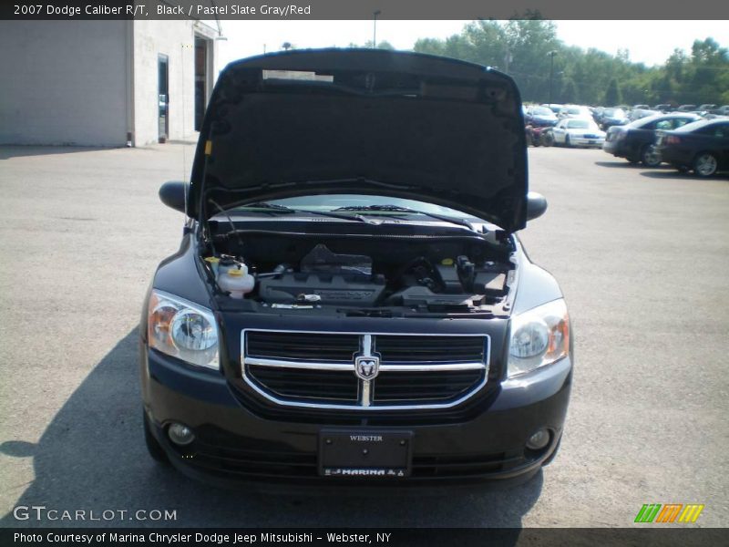 Black / Pastel Slate Gray/Red 2007 Dodge Caliber R/T