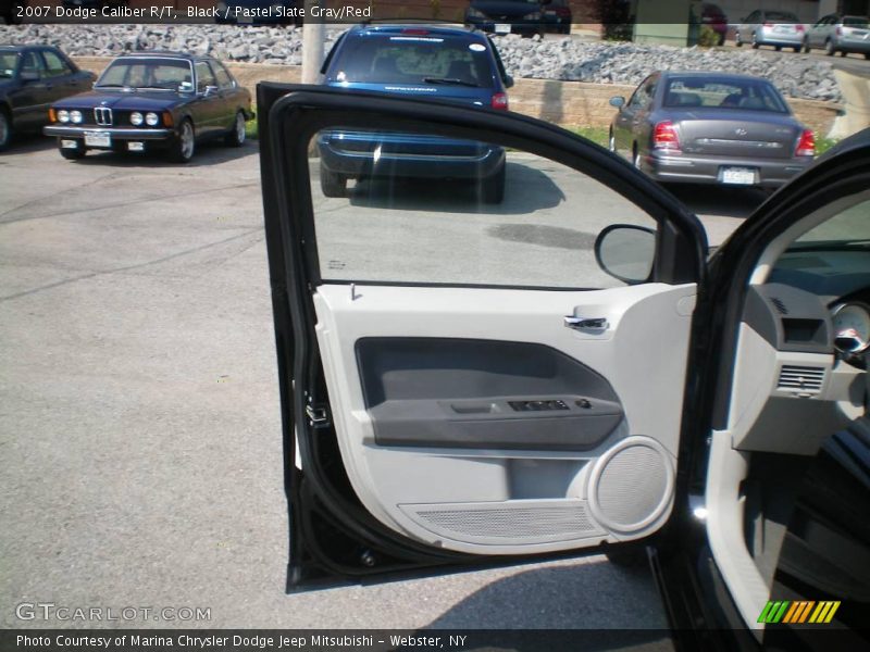 Black / Pastel Slate Gray/Red 2007 Dodge Caliber R/T