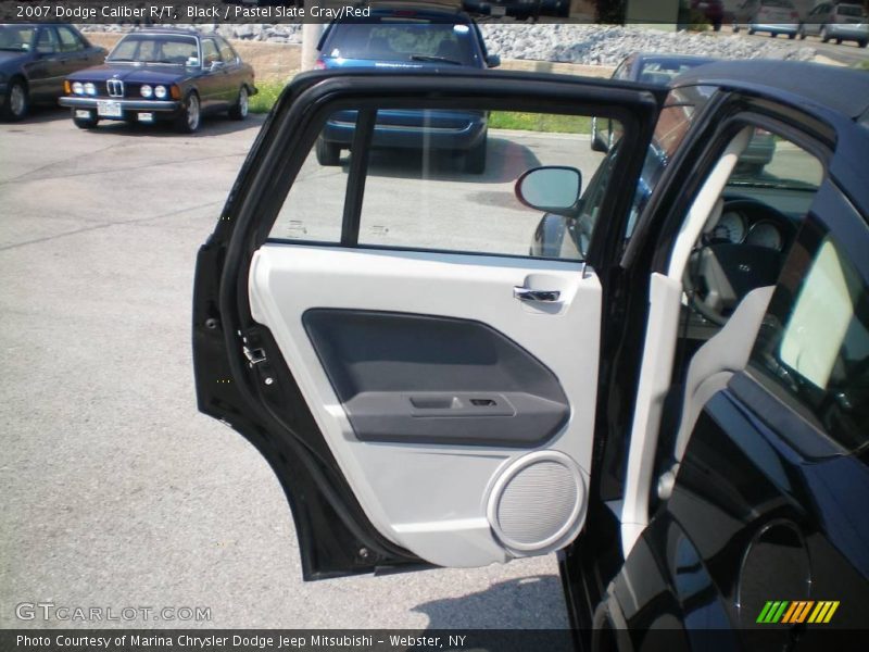 Black / Pastel Slate Gray/Red 2007 Dodge Caliber R/T