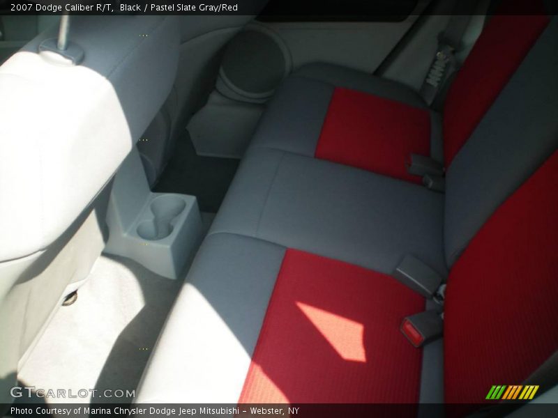 Black / Pastel Slate Gray/Red 2007 Dodge Caliber R/T