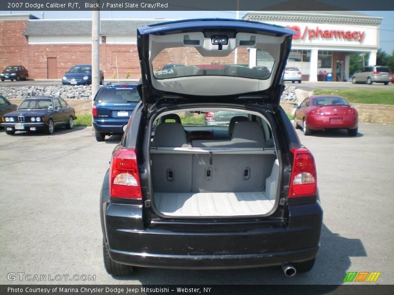 Black / Pastel Slate Gray/Red 2007 Dodge Caliber R/T