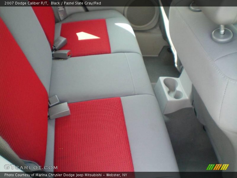 Black / Pastel Slate Gray/Red 2007 Dodge Caliber R/T