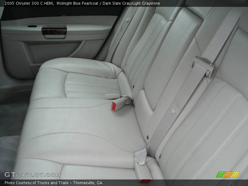 Midnight Blue Pearlcoat / Dark Slate Gray/Light Graystone 2005 Chrysler 300 C HEMI
