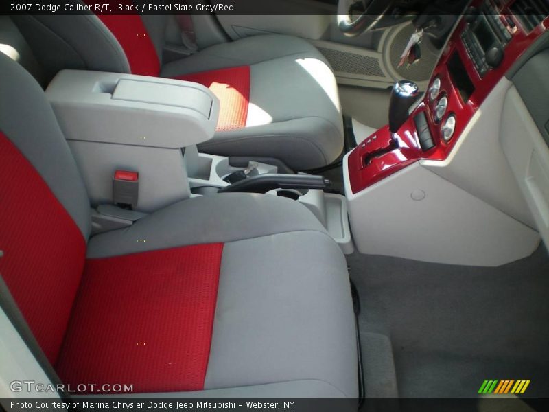 Black / Pastel Slate Gray/Red 2007 Dodge Caliber R/T