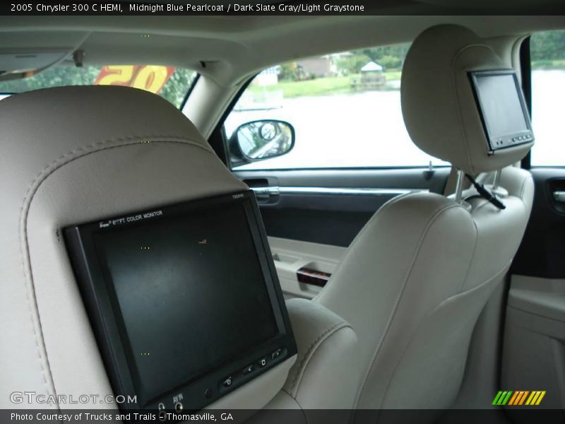 Midnight Blue Pearlcoat / Dark Slate Gray/Light Graystone 2005 Chrysler 300 C HEMI