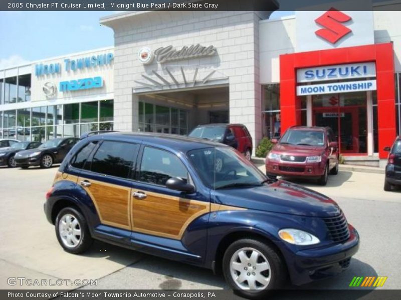 Midnight Blue Pearl / Dark Slate Gray 2005 Chrysler PT Cruiser Limited