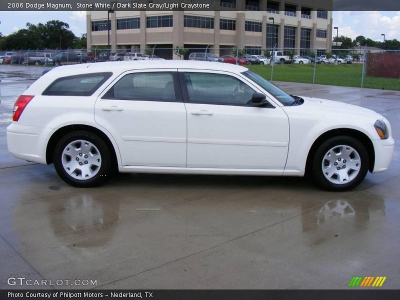 Stone White / Dark Slate Gray/Light Graystone 2006 Dodge Magnum