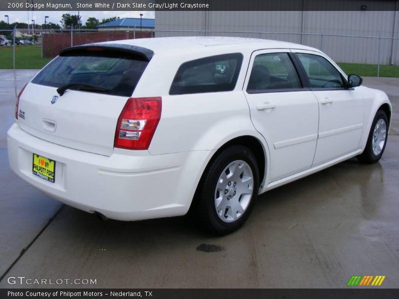 Stone White / Dark Slate Gray/Light Graystone 2006 Dodge Magnum