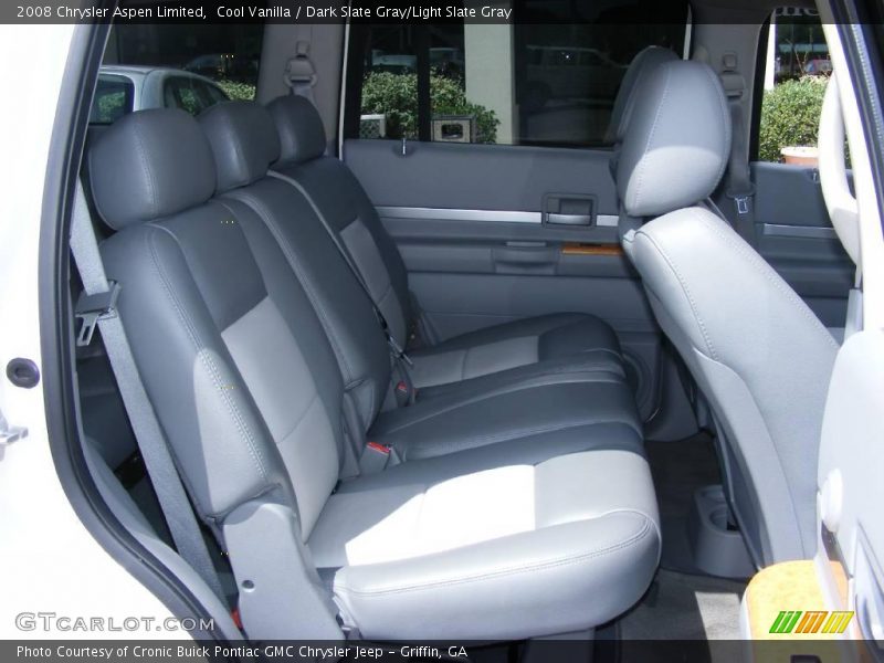 Cool Vanilla / Dark Slate Gray/Light Slate Gray 2008 Chrysler Aspen Limited
