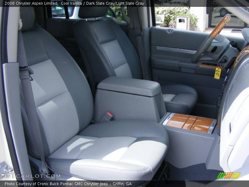 Cool Vanilla / Dark Slate Gray/Light Slate Gray 2008 Chrysler Aspen Limited