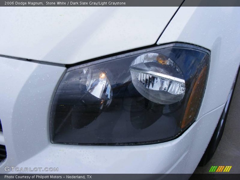 Stone White / Dark Slate Gray/Light Graystone 2006 Dodge Magnum