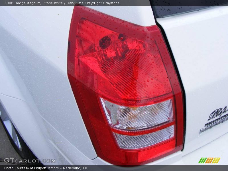 Stone White / Dark Slate Gray/Light Graystone 2006 Dodge Magnum