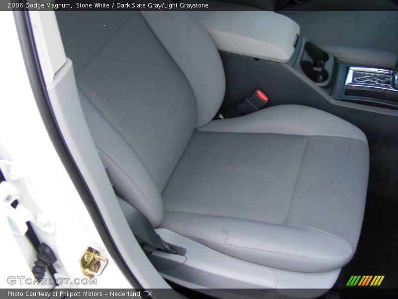Stone White / Dark Slate Gray/Light Graystone 2006 Dodge Magnum