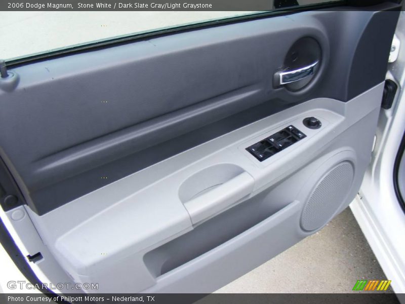Stone White / Dark Slate Gray/Light Graystone 2006 Dodge Magnum