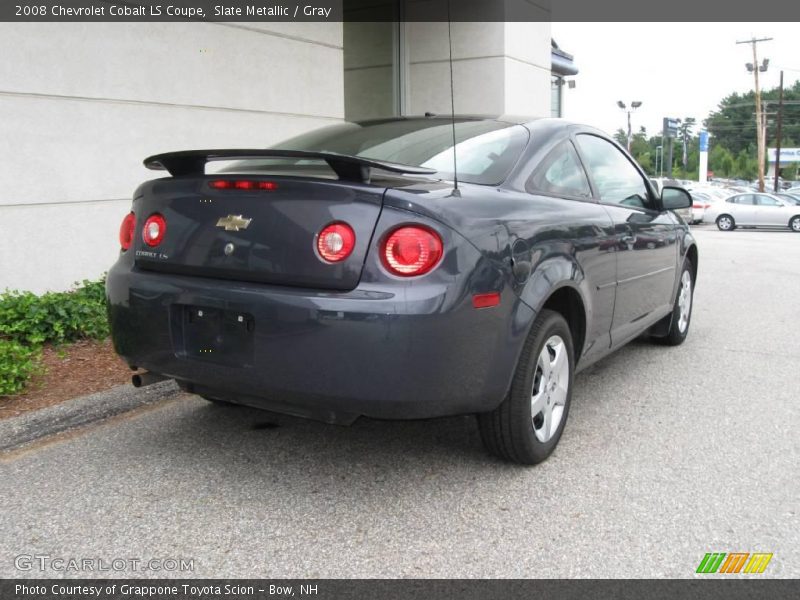 Slate Metallic / Gray 2008 Chevrolet Cobalt LS Coupe