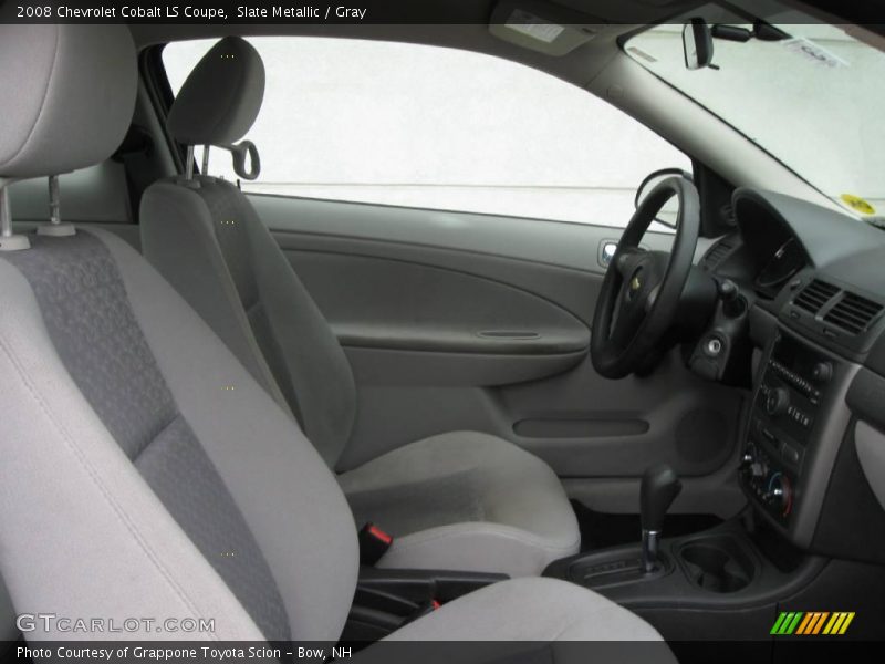Slate Metallic / Gray 2008 Chevrolet Cobalt LS Coupe