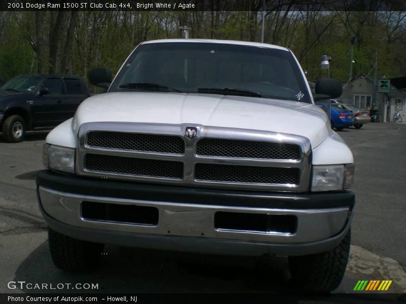 Bright White / Agate 2001 Dodge Ram 1500 ST Club Cab 4x4