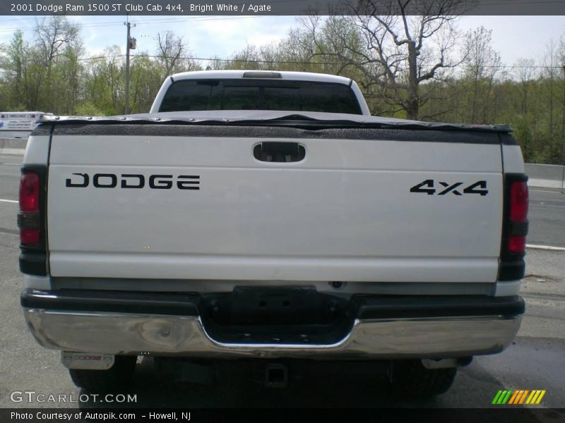 Bright White / Agate 2001 Dodge Ram 1500 ST Club Cab 4x4