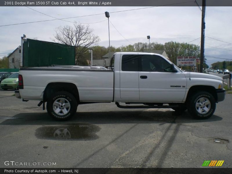 Bright White / Agate 2001 Dodge Ram 1500 ST Club Cab 4x4