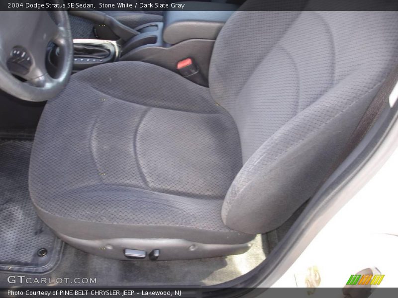 Stone White / Dark Slate Gray 2004 Dodge Stratus SE Sedan