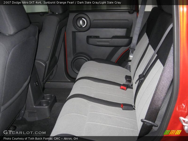 Sunburst Orange Pearl / Dark Slate Gray/Light Slate Gray 2007 Dodge Nitro SXT 4x4