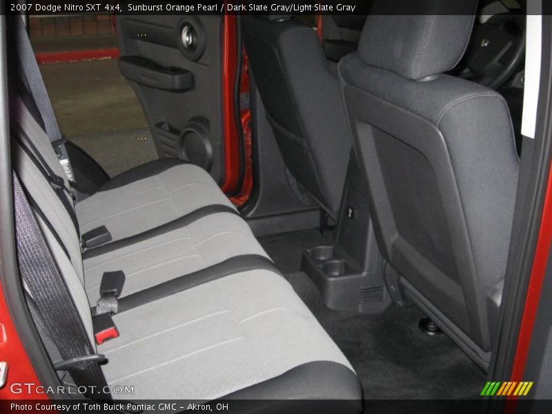 Sunburst Orange Pearl / Dark Slate Gray/Light Slate Gray 2007 Dodge Nitro SXT 4x4