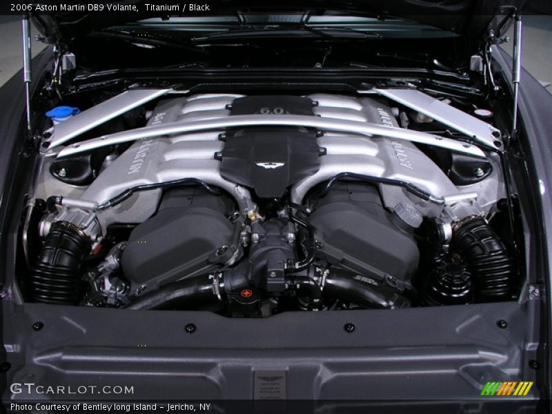 Titanium / Black 2006 Aston Martin DB9 Volante