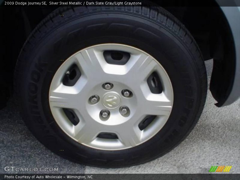 Silver Steel Metallic / Dark Slate Gray/Light Graystone 2009 Dodge Journey SE